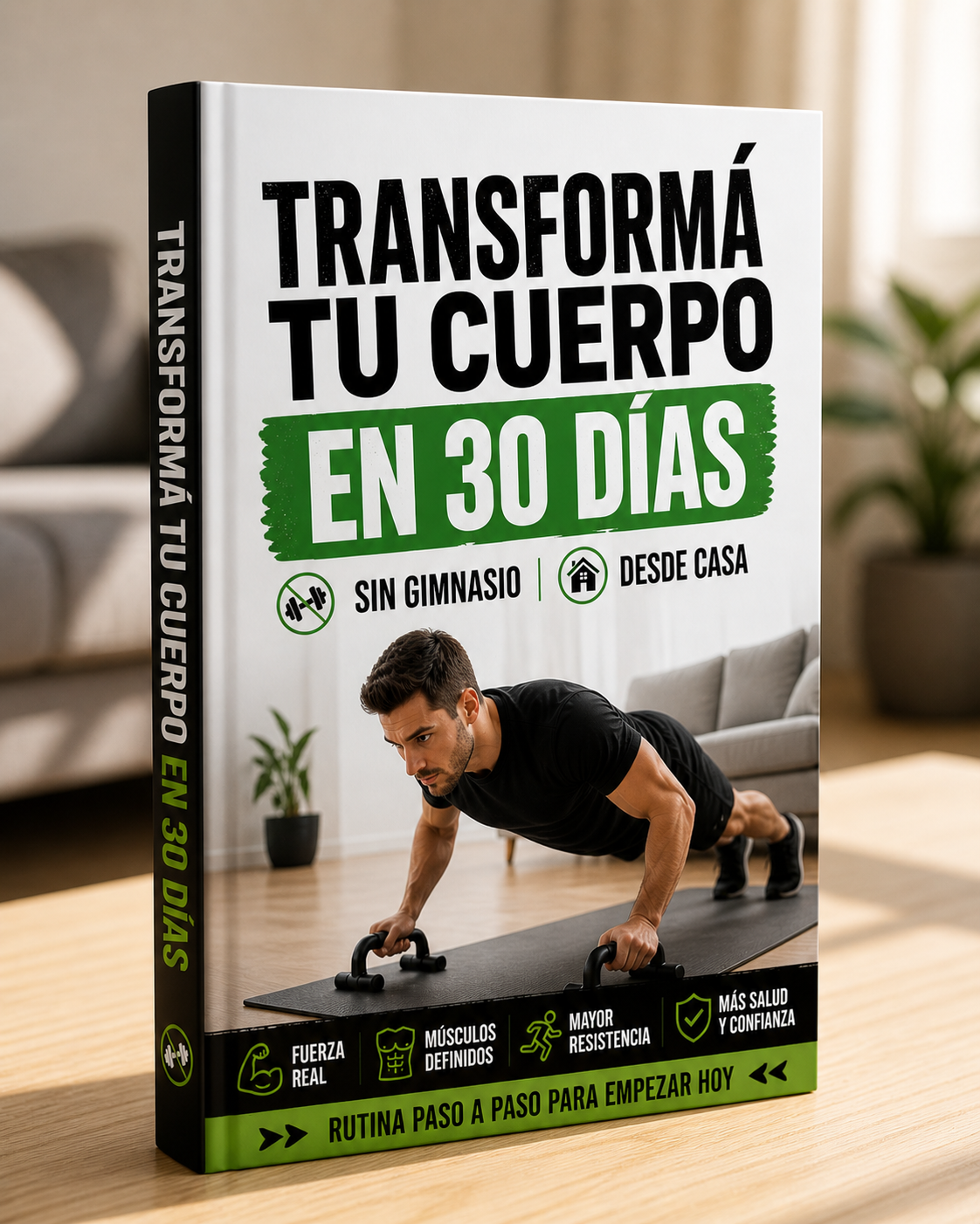 "Entrena en casa y Transforma tu cuerpo en 30 Días"